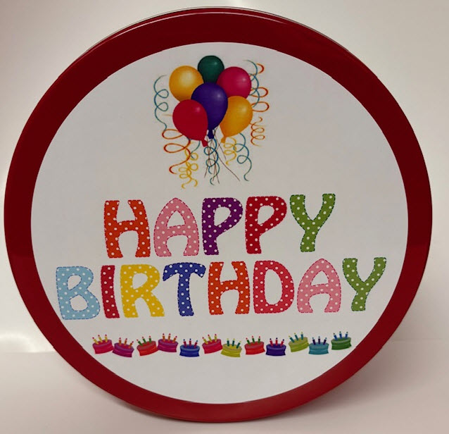 Happy Birthday Cake Tin